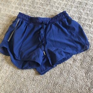 lululemon hotty hot shorts navy